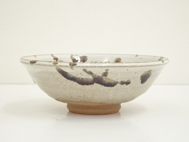 JAPANESE TEA CEREMONY / FLAT TEA BOWL CHAWAN 
